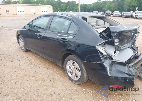 2013 Honda Civic Lx z USA, uszkodzony, nr VIN 2HGFB2F54DH531207